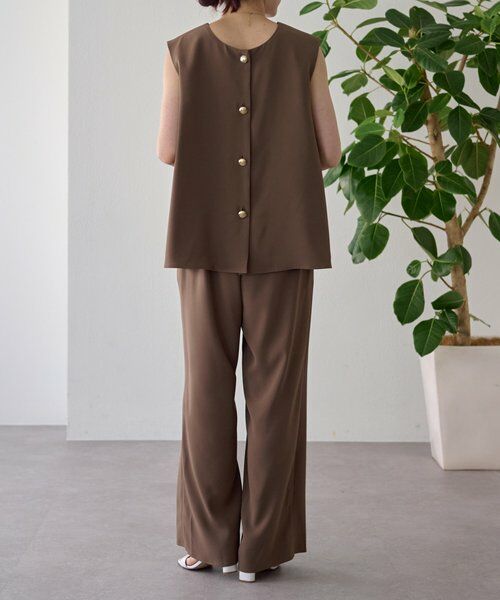 BEARDSLEY / ビアズリー シャツ・ブラウス | ジョーゼット前後フレアブラウス | 詳細27