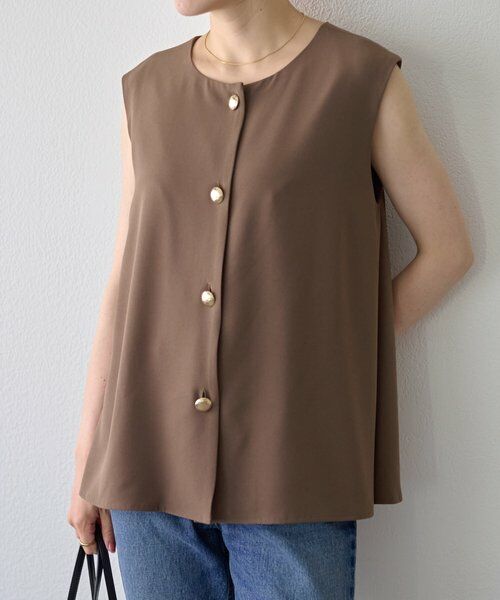 BEARDSLEY / ビアズリー シャツ・ブラウス | ジョーゼット前後フレアブラウス | 詳細28