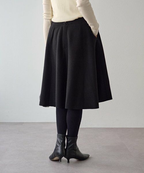 BEARDSLEY / ビアズリー ロング・マキシ丈スカート | メルトンジャージーフレアミディスカート | 詳細15