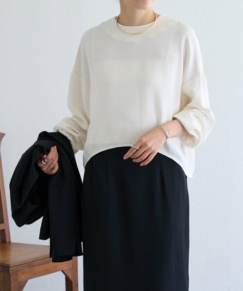 BEARDSLEY / ビアズリー シャツ・ブラウス | コクーンパフ袖ブラウス | 詳細19