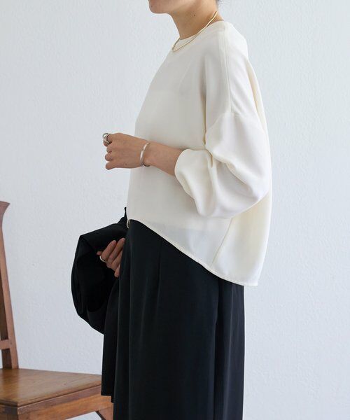 BEARDSLEY / ビアズリー シャツ・ブラウス | コクーンパフ袖ブラウス | 詳細20