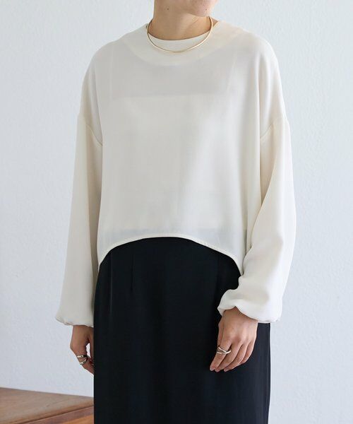 BEARDSLEY / ビアズリー シャツ・ブラウス | コクーンパフ袖ブラウス | 詳細21