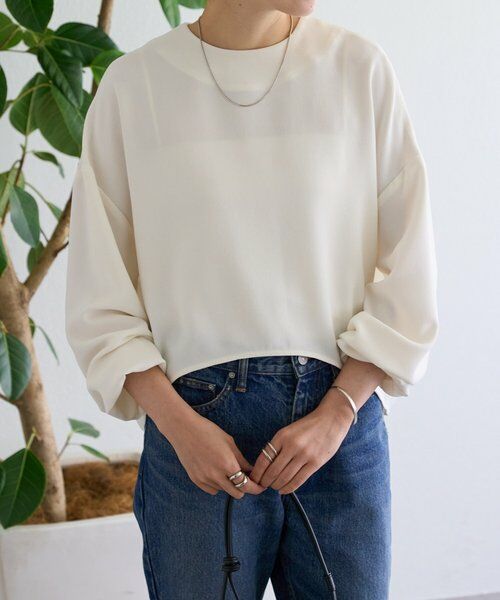 BEARDSLEY / ビアズリー シャツ・ブラウス | コクーンパフ袖ブラウス | 詳細28