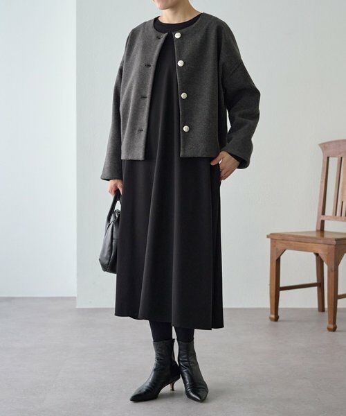 BEARDSLEY / ビアズリー カットソー | メルトンジャージー前後プルオーバー | 詳細13