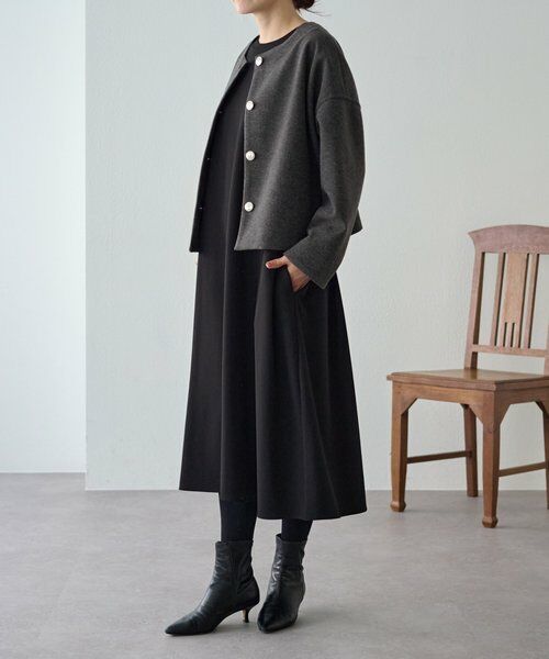 BEARDSLEY / ビアズリー カットソー | メルトンジャージー前後プルオーバー | 詳細14