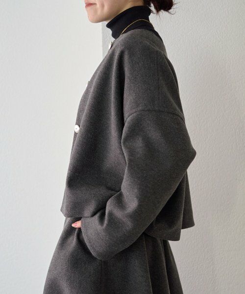 BEARDSLEY / ビアズリー カットソー | メルトンジャージー前後プルオーバー | 詳細2