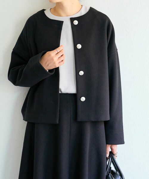 BEARDSLEY / ビアズリー カットソー | メルトンジャージー前後プルオーバー | 詳細29