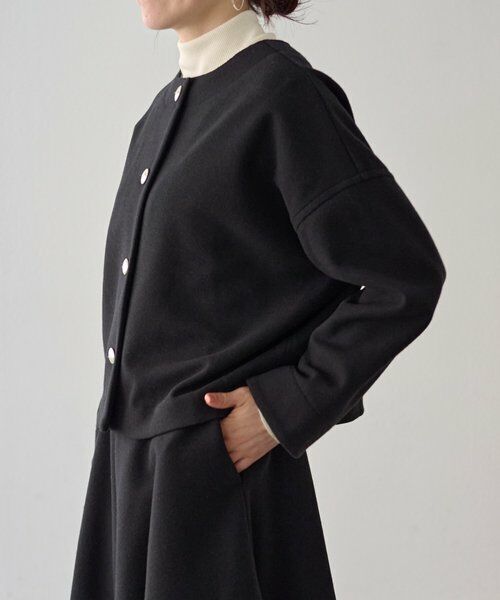 BEARDSLEY / ビアズリー カットソー | メルトンジャージー前後プルオーバー | 詳細17