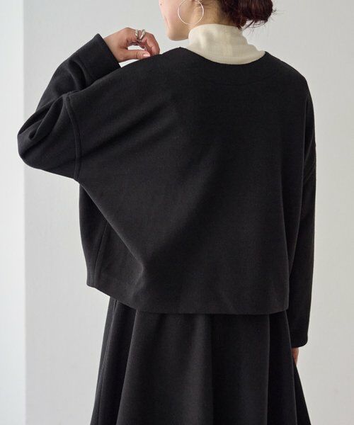 BEARDSLEY / ビアズリー カットソー | メルトンジャージー前後プルオーバー | 詳細18