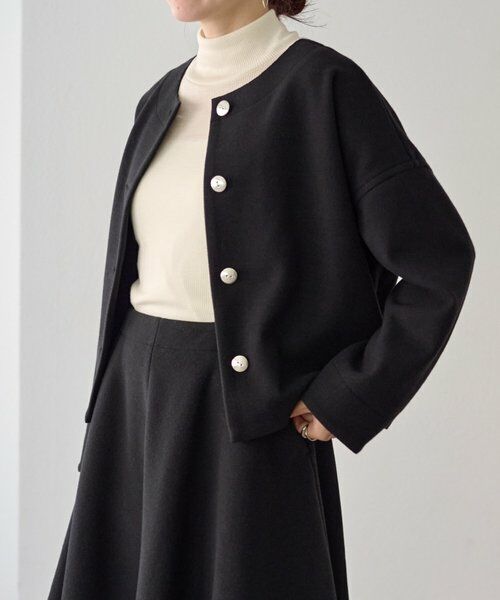 BEARDSLEY / ビアズリー カットソー | メルトンジャージー前後プルオーバー | 詳細24