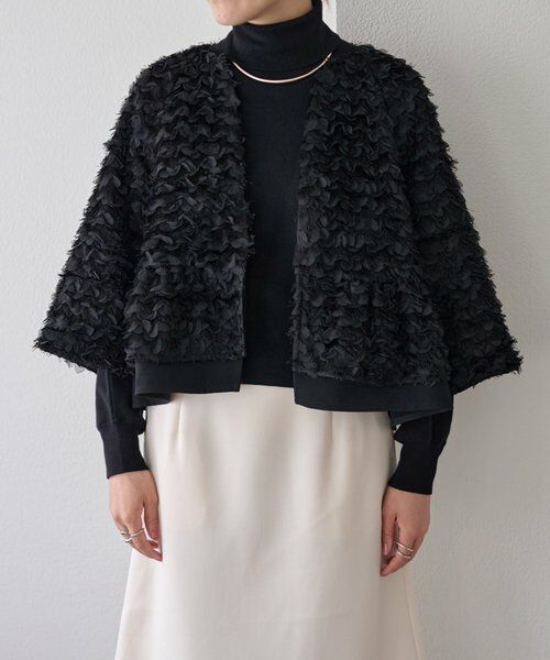 BEARDSLEY / ビアズリー その他アウター | フリンジ刺繍ブルゾン | 詳細1