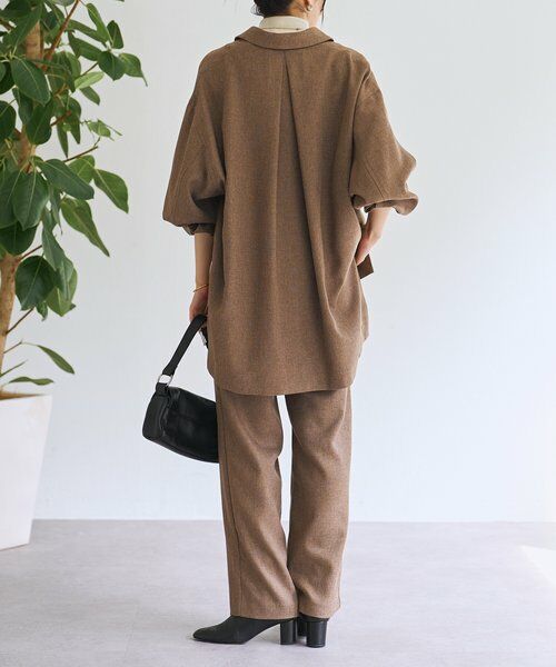 BEARDSLEY / ビアズリー その他アウター | メランジピンヘッドシャツジャケット | 詳細14