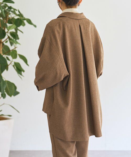 BEARDSLEY / ビアズリー その他アウター | メランジピンヘッドシャツジャケット | 詳細20