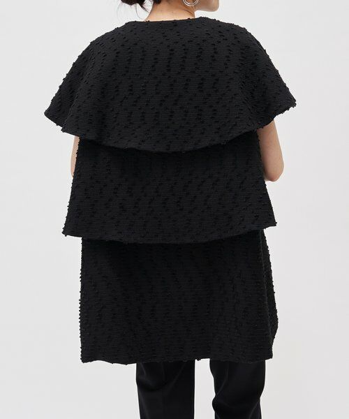 BEARDSLEY / ビアズリー その他アウター | バックティアードツイードベスト | 詳細10