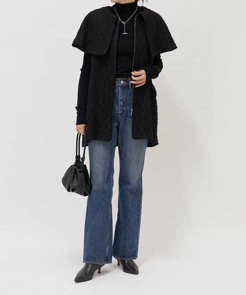 BEARDSLEY / ビアズリー その他アウター | バックティアードツイードベスト | 詳細16