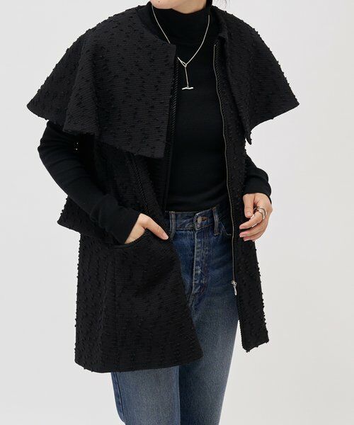 BEARDSLEY / ビアズリー その他アウター | バックティアードツイードベスト | 詳細19