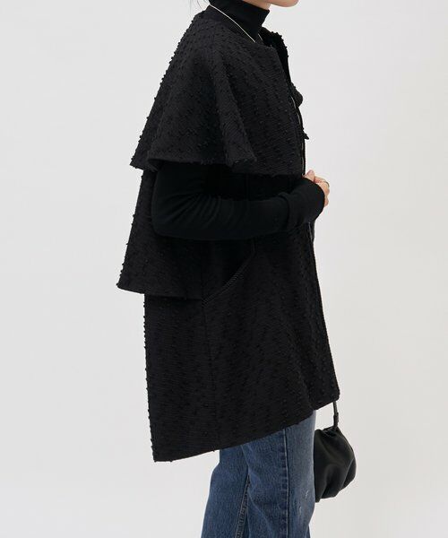 BEARDSLEY / ビアズリー その他アウター | バックティアードツイードベスト | 詳細21