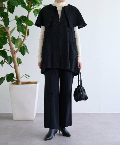 BEARDSLEY / ビアズリー その他アウター | バックティアードツイードベスト | 詳細5