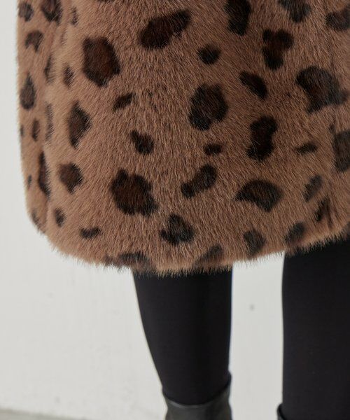 BEARDSLEY / ビアズリー ロング・マキシ丈スカート | 《15 quinze》レオパードファースカート | 詳細7