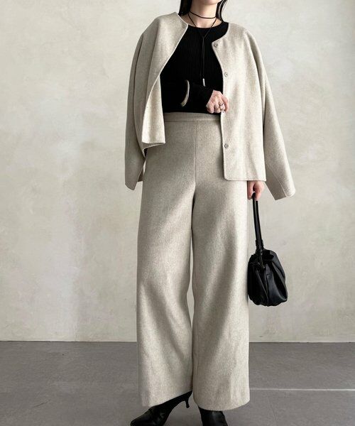 BEARDSLEY / ビアズリー その他パンツ | 《15 quinze》ウールビーバーパンツ | 詳細12