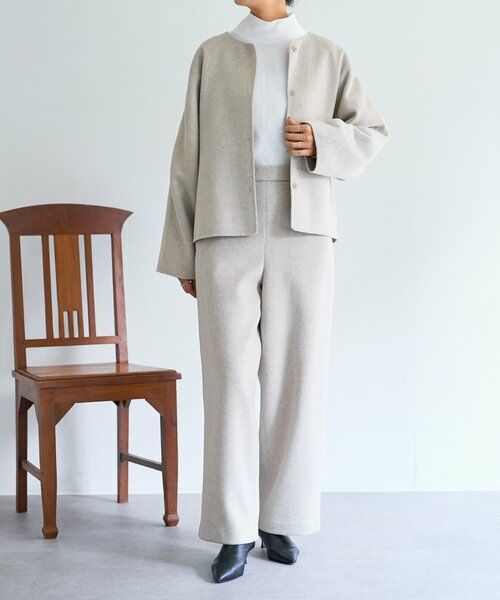 BEARDSLEY / ビアズリー その他パンツ | 《15 quinze》ウールビーバーパンツ | 詳細2