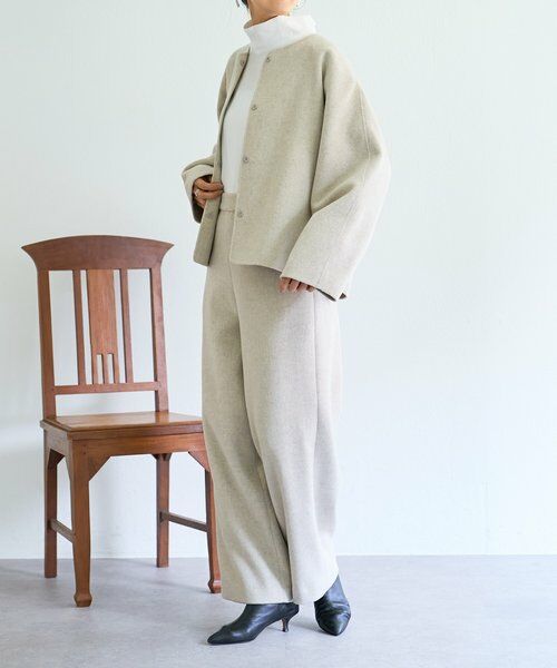 BEARDSLEY / ビアズリー その他パンツ | 《15 quinze》ウールビーバーパンツ | 詳細3