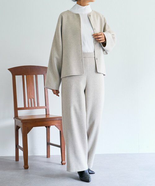 BEARDSLEY / ビアズリー その他パンツ | 《15 quinze》ウールビーバーパンツ | 詳細4