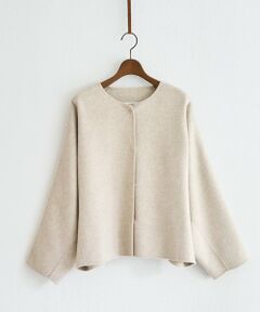 BEARDSLEY　ビアズリー☆バルーン袖フレアーコート ベージュ☆タグなし品 ビアズリー BEARDSLEY バルーン袖フレアーコート （beige） -靴