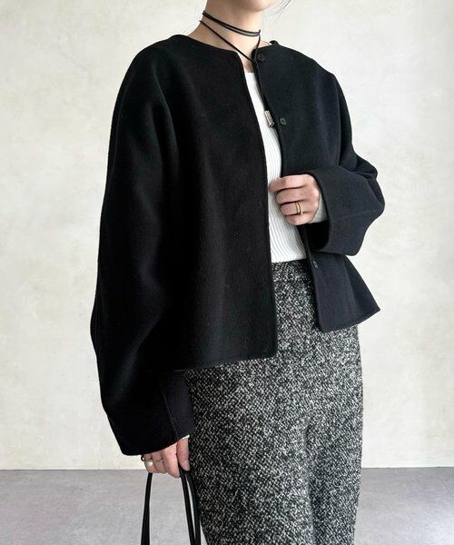 BEARDSLEY / ビアズリー その他アウター | 《15 quinze》リバーショート羽織 | 詳細2