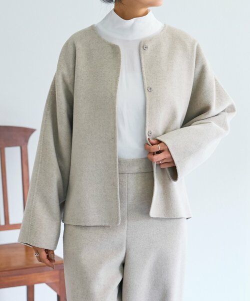 BEARDSLEY / ビアズリー その他アウター | 《15 quinze》リバーショート羽織 | 詳細27