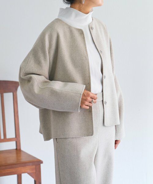 BEARDSLEY / ビアズリー その他アウター | 《15 quinze》リバーショート羽織 | 詳細30