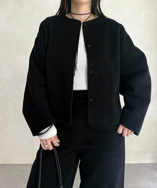 BEARDSLEY / ビアズリー その他アウター | 《15 quinze》リバーショート羽織 | 詳細5