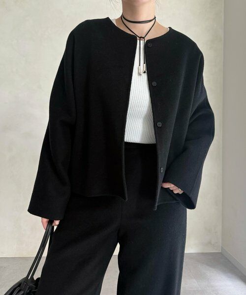 BEARDSLEY / ビアズリー その他アウター | 《15 quinze》リバーショート羽織 | 詳細6