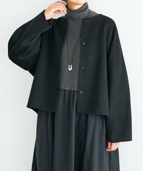 BEARDSLEY / ビアズリー その他アウター | 《15 quinze》リバーショート羽織 | 詳細8