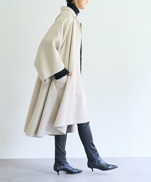 BEARDSLEY / ビアズリー その他アウター | 《15 quinze》リバーフレアーコート | 詳細14