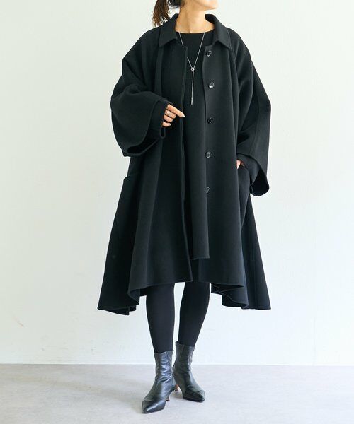 BEARDSLEY / ビアズリー その他アウター | 《15 quinze》リバーフレアーコート | 詳細25