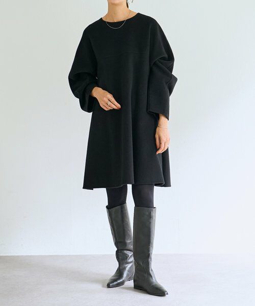 BEARDSLEY / ビアズリー ロング・マキシ丈ワンピース | 《15 quinze》リバーフレアーワンピース | 詳細1