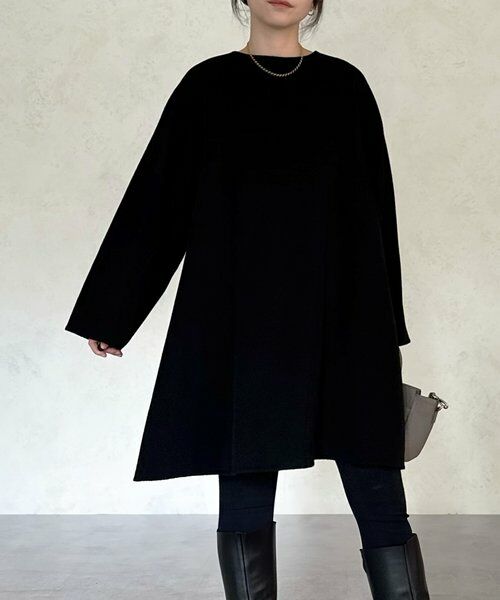 BEARDSLEY / ビアズリー ロング・マキシ丈ワンピース | 《15 quinze》リバーフレアーワンピース | 詳細10