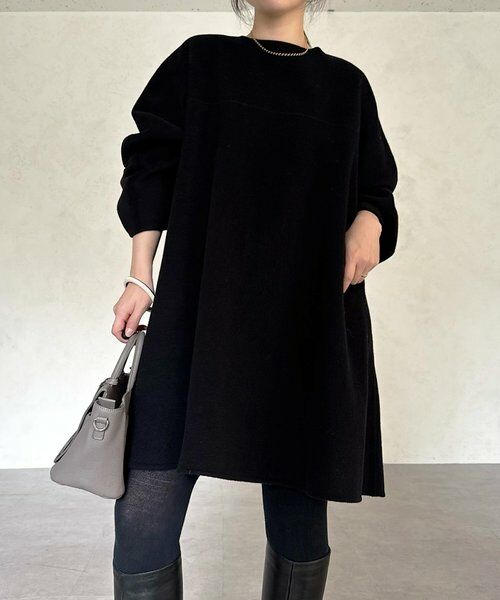 BEARDSLEY / ビアズリー ロング・マキシ丈ワンピース | 《15 quinze》リバーフレアーワンピース | 詳細12