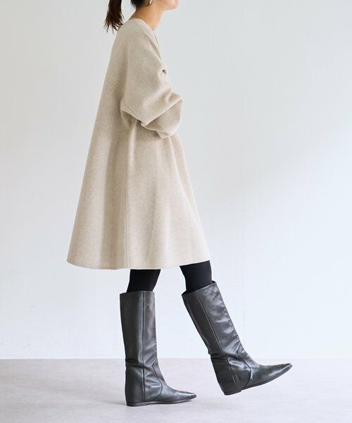 BEARDSLEY / ビアズリー ロング・マキシ丈ワンピース | 《15 quinze》リバーフレアーワンピース | 詳細14