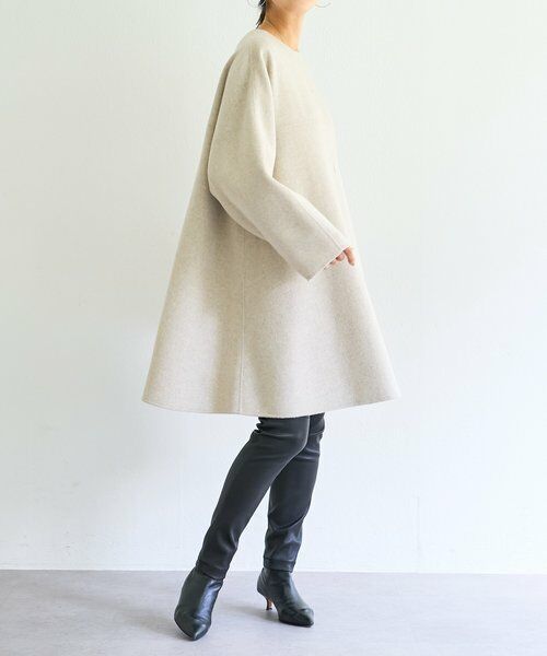 BEARDSLEY / ビアズリー ロング・マキシ丈ワンピース | 《15 quinze》リバーフレアーワンピース | 詳細20