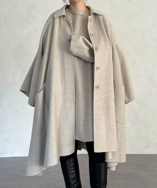 BEARDSLEY / ビアズリー ロング・マキシ丈ワンピース | 《15 quinze》リバーフレアーワンピース | 詳細25