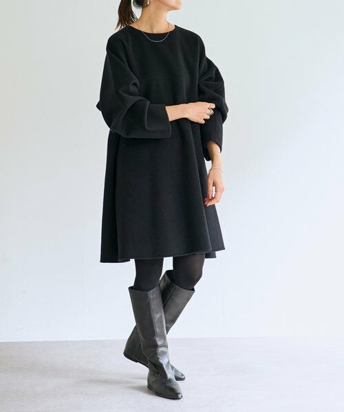 BEARDSLEY / ビアズリー ロング・マキシ丈ワンピース | 《15 quinze》リバーフレアーワンピース | 詳細4