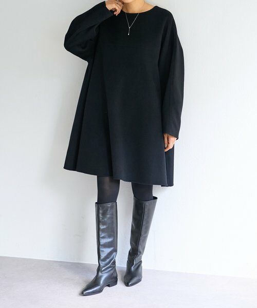 BEARDSLEY / ビアズリー ロング・マキシ丈ワンピース | 《15 quinze》リバーフレアーワンピース | 詳細7