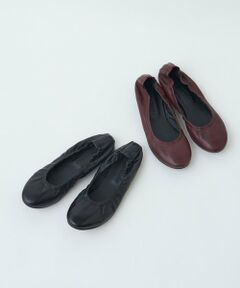 BEARDSLEY / ビアズリー パンプス | 《CORSO ROMA 9》レザーフラットシューズ