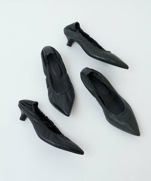 BEARDSLEY / ビアズリー パンプス | 《CORSO ROMA 9》レザーフラットシューズ | 詳細12