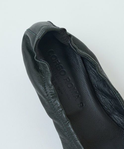 BEARDSLEY / ビアズリー パンプス | 《CORSO ROMA 9》レザーフラットシューズ | 詳細7