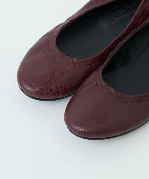BEARDSLEY / ビアズリー パンプス | 《CORSO ROMA 9》レザーフラットシューズ | 詳細16
