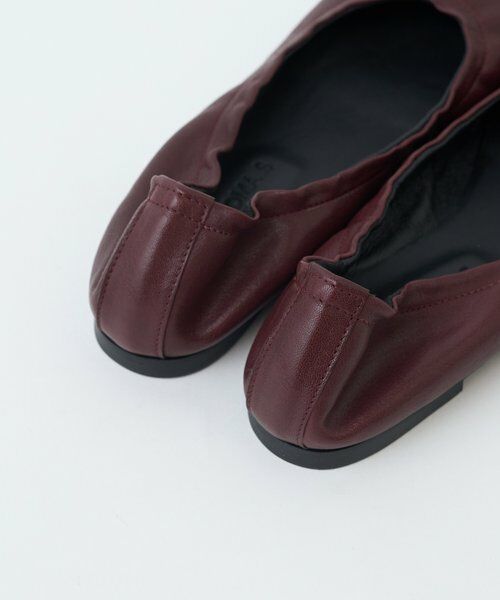 BEARDSLEY / ビアズリー パンプス | 《CORSO ROMA 9》レザーフラットシューズ | 詳細18