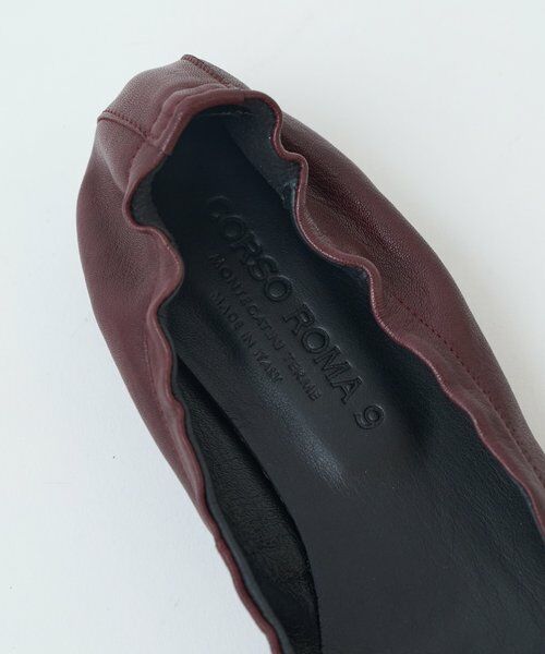 BEARDSLEY / ビアズリー パンプス | 《CORSO ROMA 9》レザーフラットシューズ | 詳細19